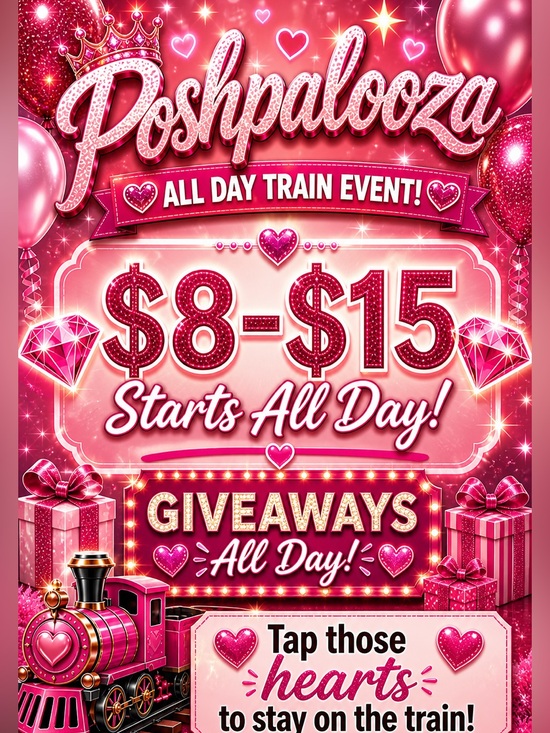poshpalooza train Accessories - 💕Poshpalooza is LIVE Thursday 7/30!